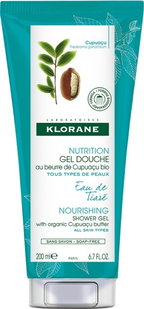KLORANE Cupuacu Αφρόλουτρο με Νερό Γαρδένιας 200ml