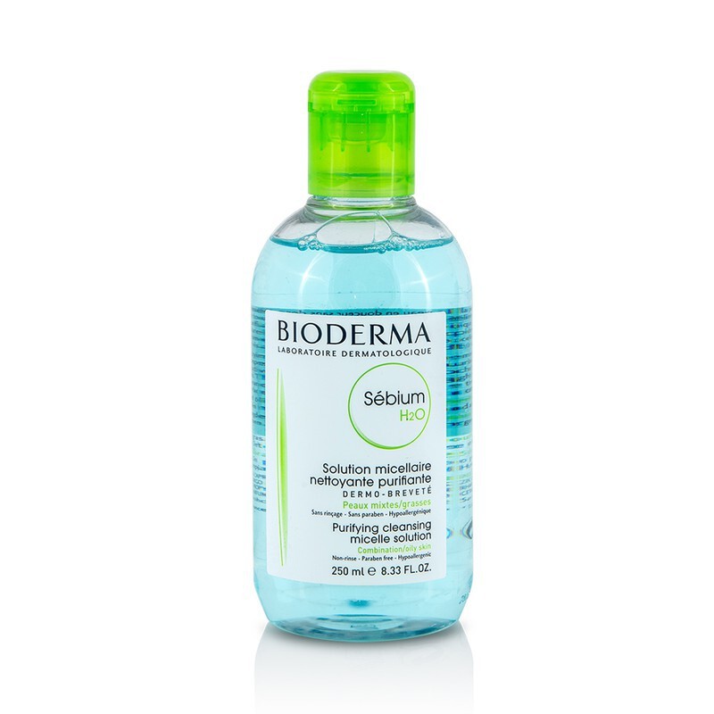 BIODERMA Micellar Water Ντεμακιγιάζ Sebium Η2Ο για Λιπαρές Επιδερμίδες 250ml