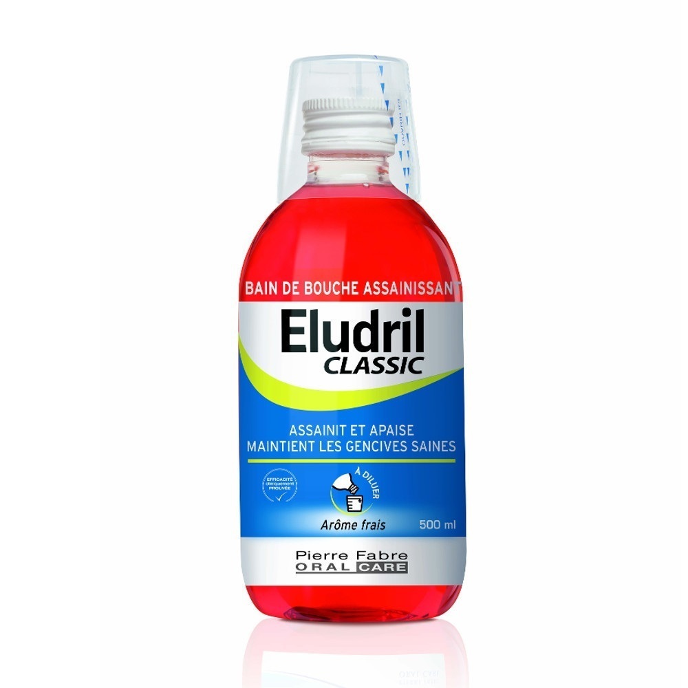 ELGYDIUM ELGYDIUM Eludril Classic Στοματικό Διάλυμα 500ml
