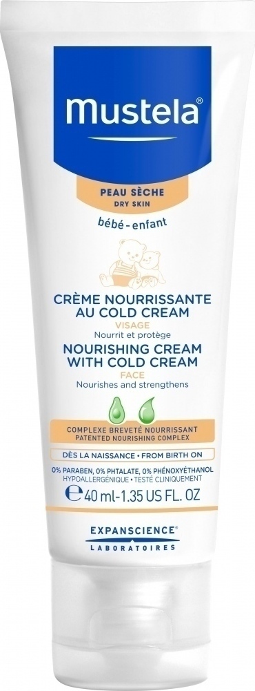 MUSTELA MUSTELA Nourishing Cream With Cold Cream Κρέμα Για Ενυδάτωση 40ml