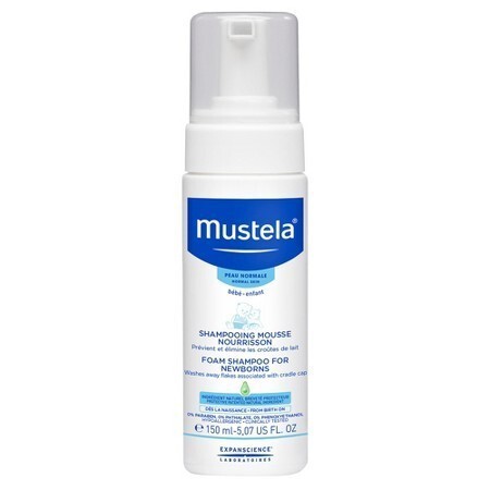 MUSTELA MUSTELA Σαμπουάν Σε Μορφή Αφρού Για Βρέφη 150ml