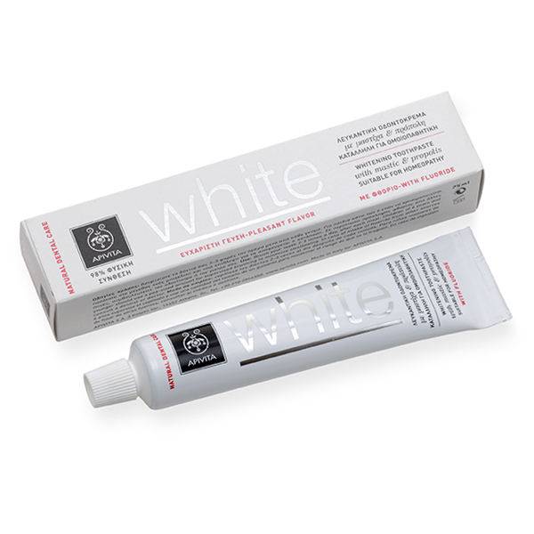 APIVITA APIVITA Whitening Toothpaste Μαστίχα & Πρόπολη 75ml