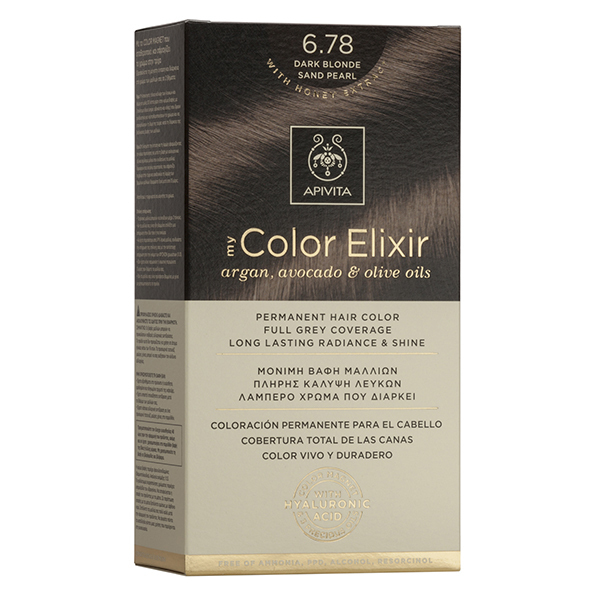 APIVITA APIVITA My Color Elixir 6,78 Ξανθό Σκούρο Μπεζ Περλέ 75ml