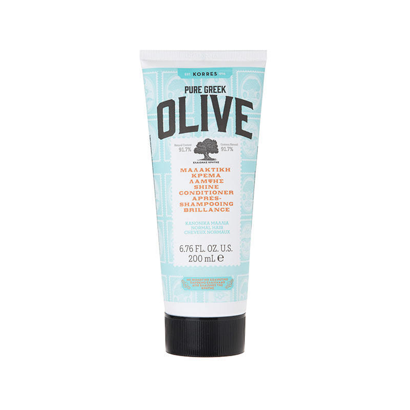 KORRES Pure Greek Olive ΕΛΙΑ Μαλακτική Κρέμα Λάμψης για Κανονικά Μαλλιά 200ml
