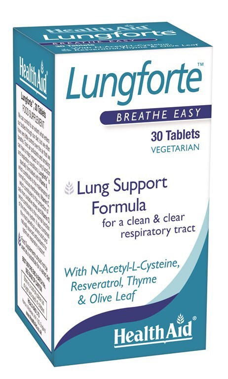 HEALTH AID HEALTH AID Lungforte 30 Ταμπλέτες