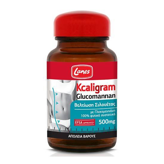 LANES LANES Kcaligram Glucomannan 60 Κάψουλες
