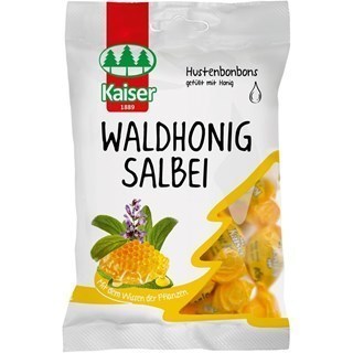 Kaiser Waldhonig Salbei 60gr - Καραμέλες Για Το Βήχα Με Φασκόμηλο και Μέλι