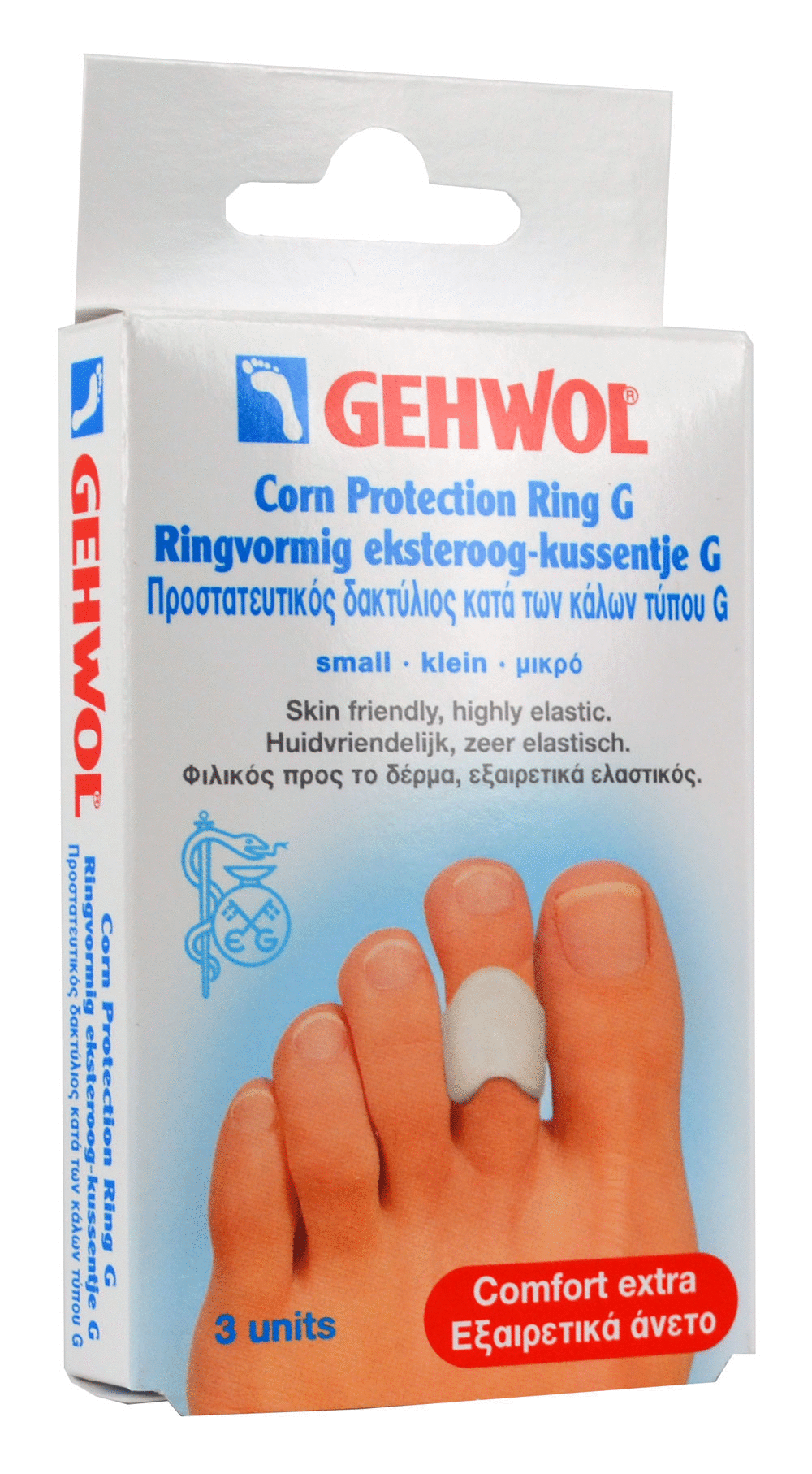 Gehwol Corn Protection Ring G 3τμχ - Προστατευτικός Δακτύλιος Κατά Των Κάλων Τύπου G