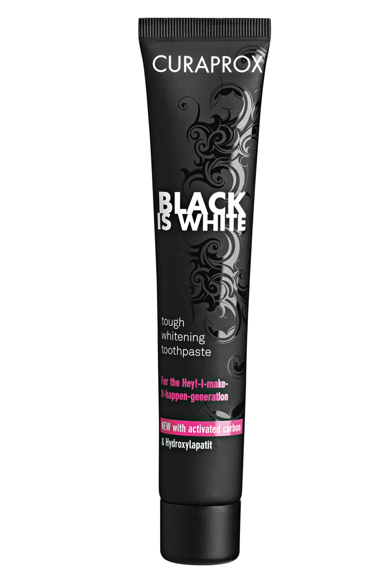 Curaprox Black is White 90ml - Λευκαντική Οδοντόκρεμα