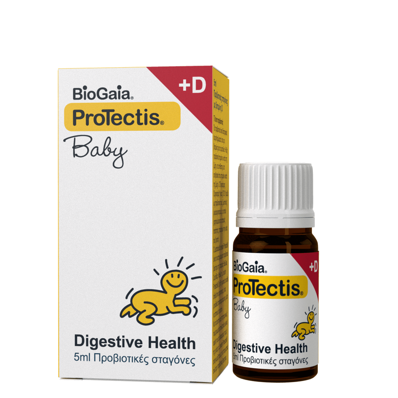 BioGaia ProTectis Baby και Vitamin D3 Drops 5ml - Προβιοτικές Σταγόνες Για Την Αντιμετώπιση Των Κολικών Στα Βρέφη