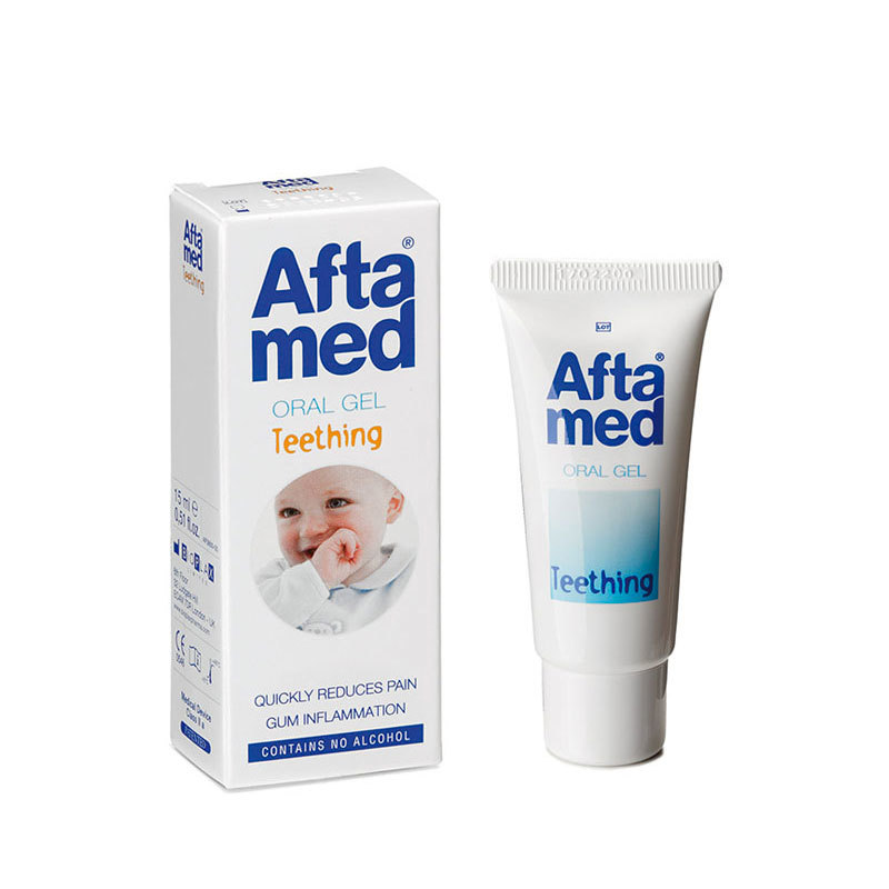 Aftamed Oral Gel Teething 15ml - Στοματική Γέλη Για Την Ανακούφιση Της Πρώτης Οδοντοφυϊας