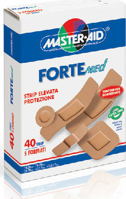 Master Aid Forte Med 40 Strip - Διάφορα Μεγέθη