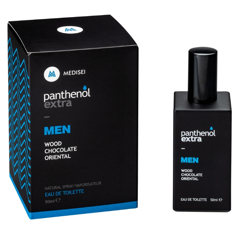 Medisei Panthenol Extra Men Eau De Toilette Wood Chocolate Oriental 50ml - Ανδρικό Άρωμα