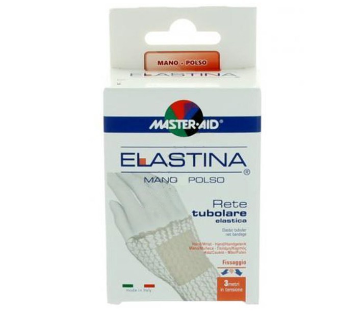 Master Aid Elastina - Ελαστικός Δικτυωτός Σωληνοειδής Επίδεσμος Καρπού Παλάμης 3m