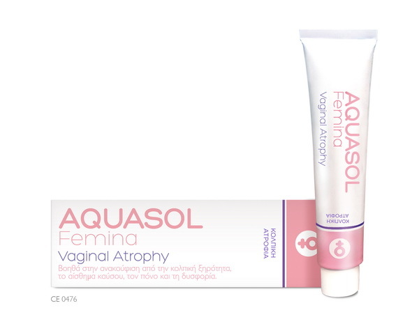 Aquasol Femina Vaginal Atrophy 30ml - Κρέμα Για Την Κολπική Ατροφία