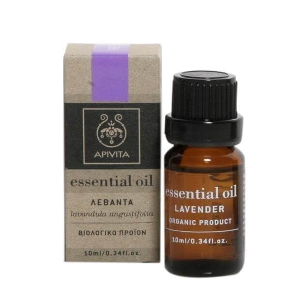 Apivita Essential Oil Lavender 10ml - Λεβάντα Βιολογικό Αιθέριο Έλαιο