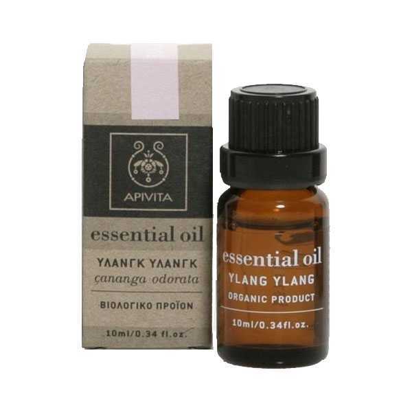 Apivita Essential Oil Ylang Ylang 10ml - Υλάνγκ Υλάνγκ Βιολογικό Αιθέριο Έλαιο