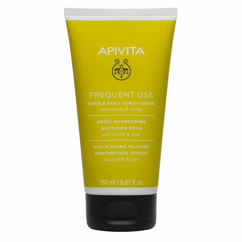 Apivita Gentle Daily Conditioner Chamomile και Honey 150ml - Απαλή Κρέμα Μαλλιών Καθημερινής Χρήσης Με Χαμομήλι και Μέλι