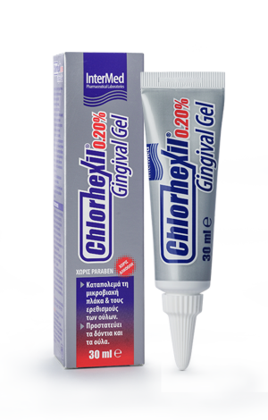 Intermed Chlorhexil Gel 0.20% 30ml - Αντισηπτική Στοματική Γέλη