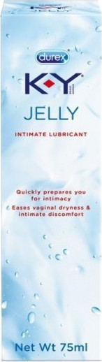 Durex K-Y Jelly Intimate Lubricant 75ml - Λιπαντικό Τζελ Για Την Ευαίσθητη Περιοχή