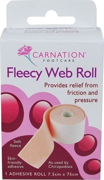 Vican Carnation Fleecy Web Roll 7.5cm x 75cm 1τμχ - Προστατευτικό Αυτοκόλλητο Από Αφρώδες Υλικό Σε Ρολό