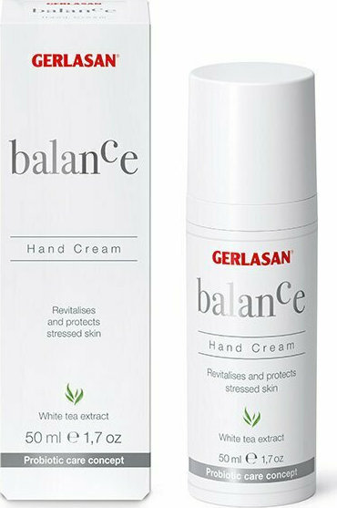 Gehwol Gerlasan Balance Hand Cream 50ml - Κρέμα Χεριών Με Προβιοτικά Για Ενυδάτωση και Ισορροπία Της Χλωρίδας Της Επιδερμίδας