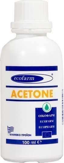 Ecofarm Acetone 100ml - Ασετόν Για Τα Βαμμένα Νύχια