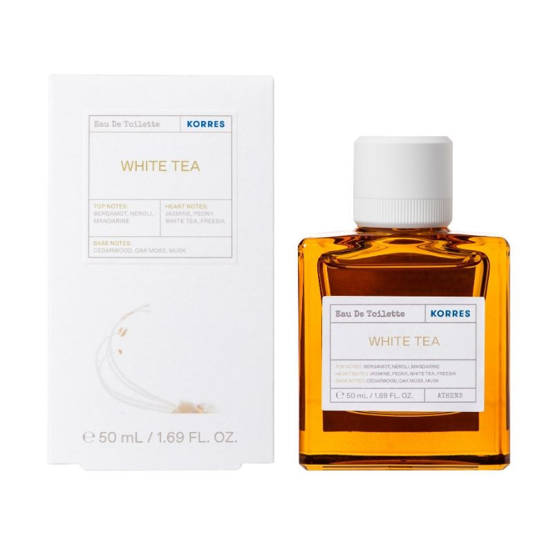 Korres White Tea Eau de Toilette 50ml - Γυναικείο Άρωμα Με Λευκό Τσάι