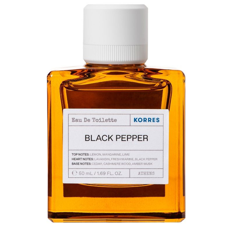 Korres Black Pepper Eau de Toilette 50ml - Ανδρικό Άρωμα