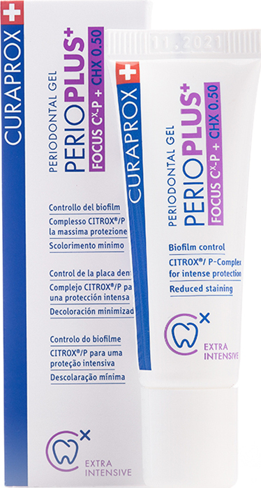 Curaprox Perio Plus Focus CHX 0.5 10ml - Περιοδοντική Γέλη Για Ειδική Θεραπεία Των Ούλων