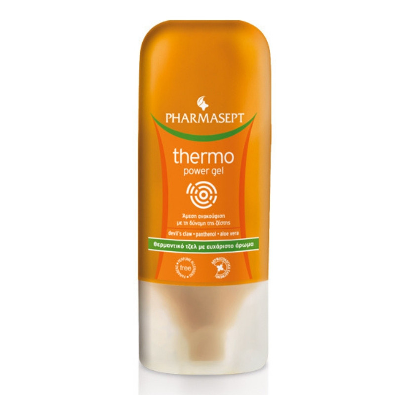 Pharmasept Thermo Power Gel 100ml - Θερμαντικό Τζελ Με Ευχάριστο Άρωμα