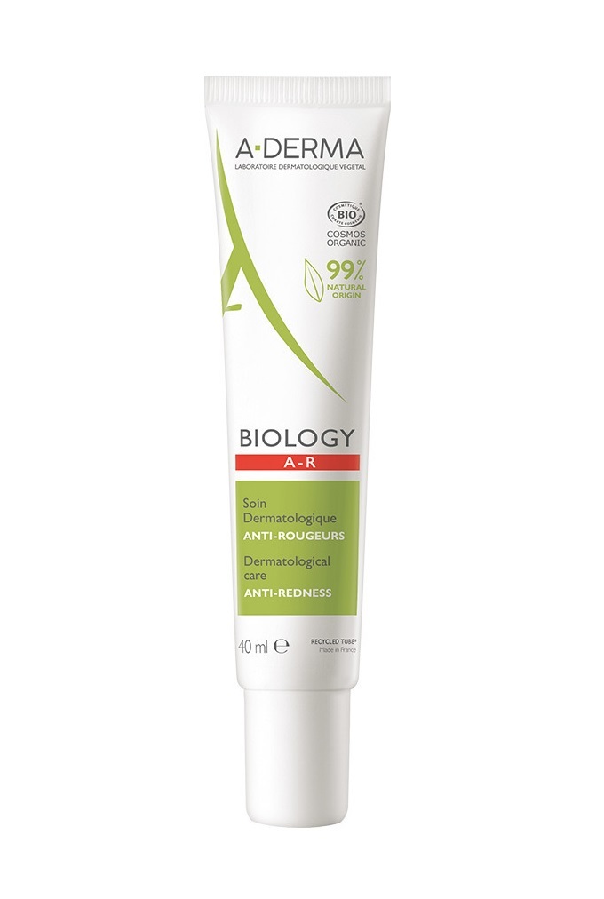 A-Derma Biology A-R Dermatological Care Anti-Redness 40ml - Δερματολογική Φροντίδα Για Το Δέρμα Με Τάση Ροδόχρου Ακμής