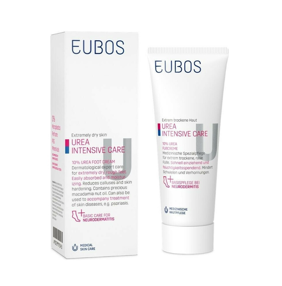 Eubos Urea 10% Foot Cream 100ml - Ενυδατική Κρέμα Ποδιών