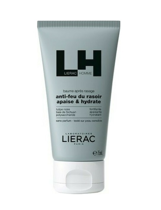 Lierac Homme Baume Apres Rasage After Shave Balm 75ml - Βάλσαμο Για Μετά Το Ξύρισμα