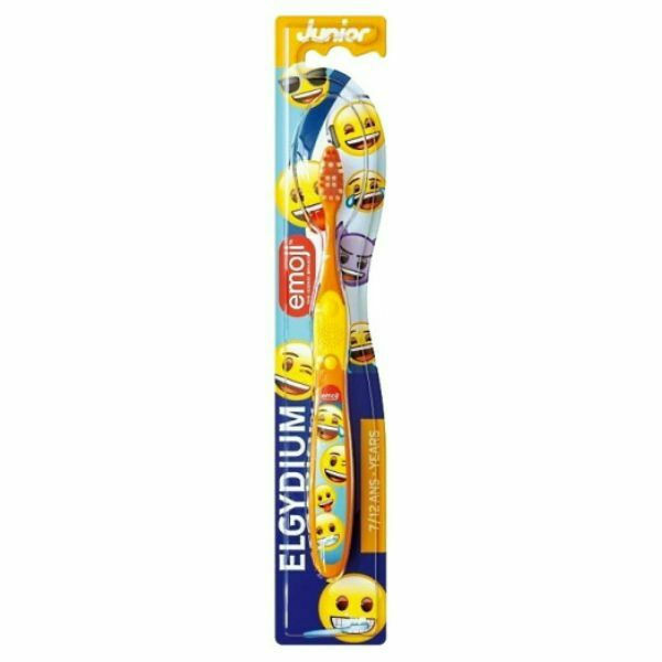 Elgydium Junior Emoji Toothbrush 1τμχ - Οδοντόβουρτσα Για Παιδιά 7-12 Ετών