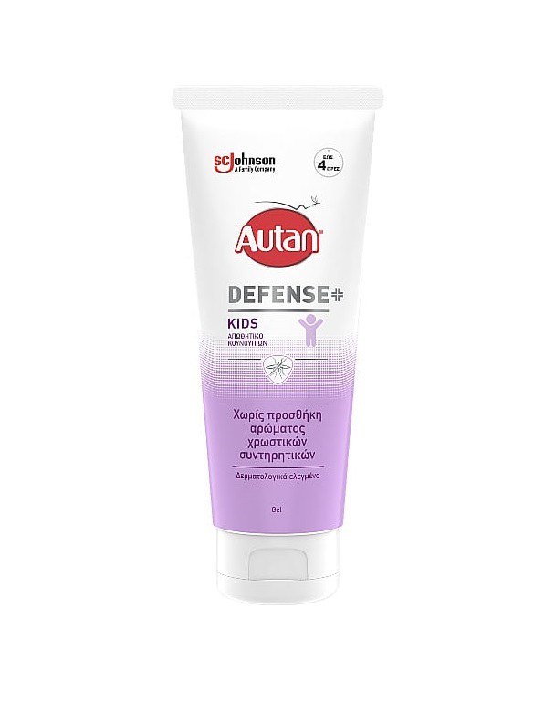 Autan Defense+ Kids 100ml - Απωθητική Γέλη Κουνουπιών Για Παιδιά