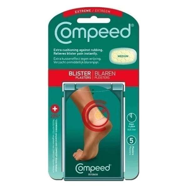 Compeed Extreme Blister Medium 5τμχ - Επιθέματα Για Έντονες Φουσκάλες Μεσαία