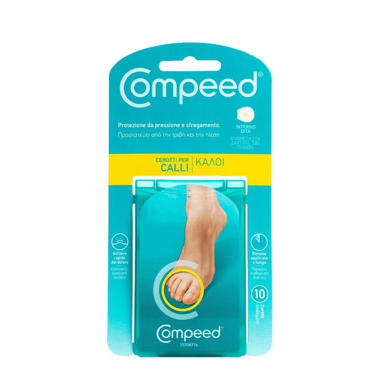 Compeed Corn Between Toes 10τμχ - Επιθέματα Για Κάλους Ανάμεσα Στα Δάχτυλα Των Ποδιών