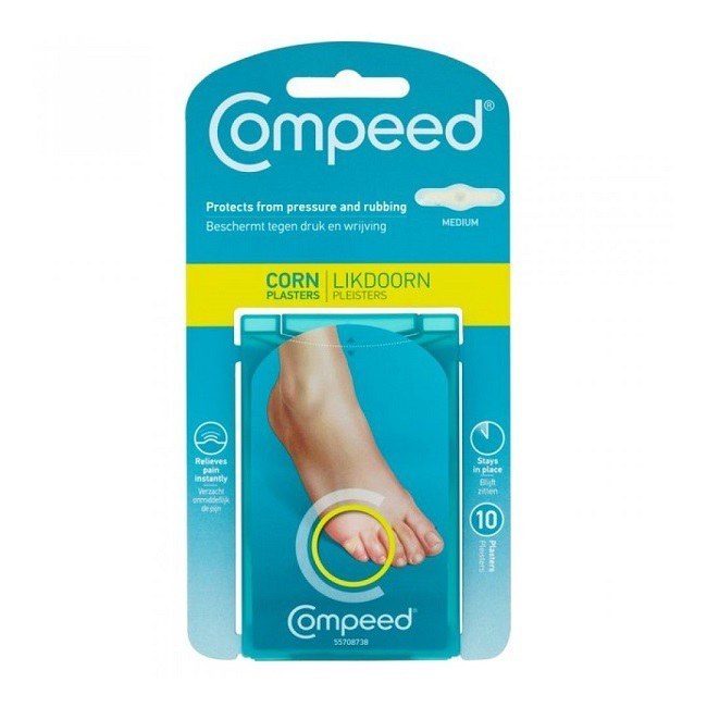 Compeed Corn Medium 10τμχ - Επιθέματα Για Κάλους Μεσαία