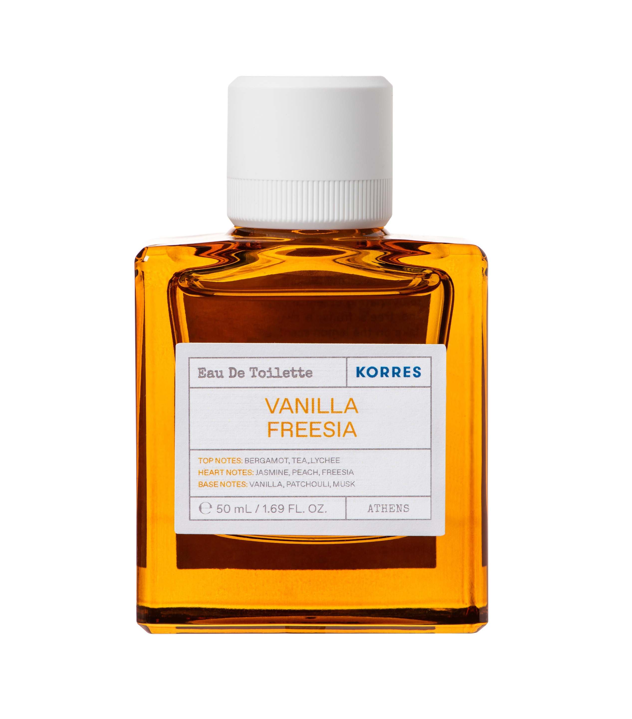 Korres Vanilla Freesia Eau de Toilette 50ml - Γυναικείο Άρωμα Με Άρωμα Βανίλια Φρέζια
