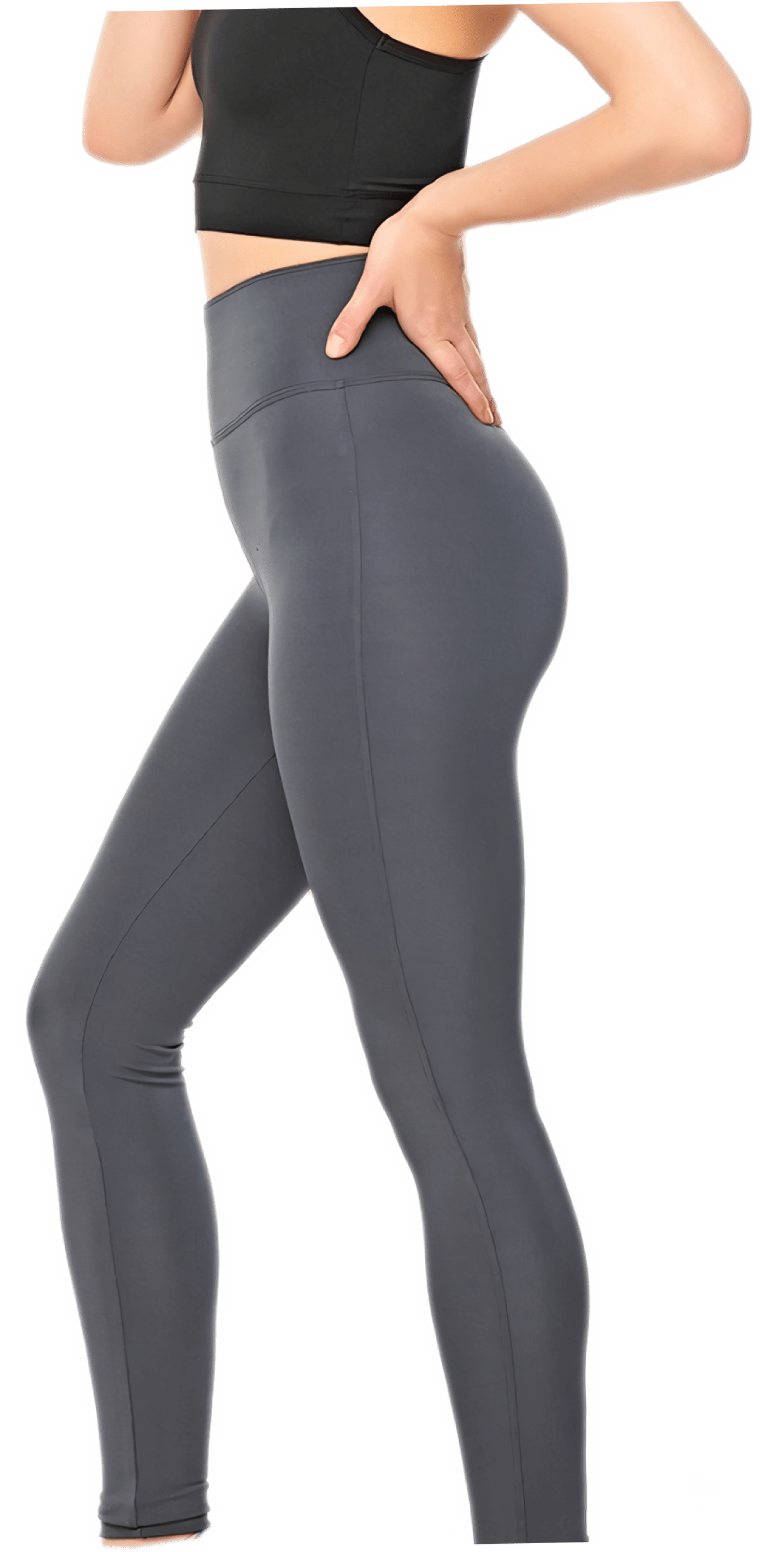 NiceOne Slim Effect Smoked Size Large 1τμχ - Κολάν Σύσφιξης Γκρι