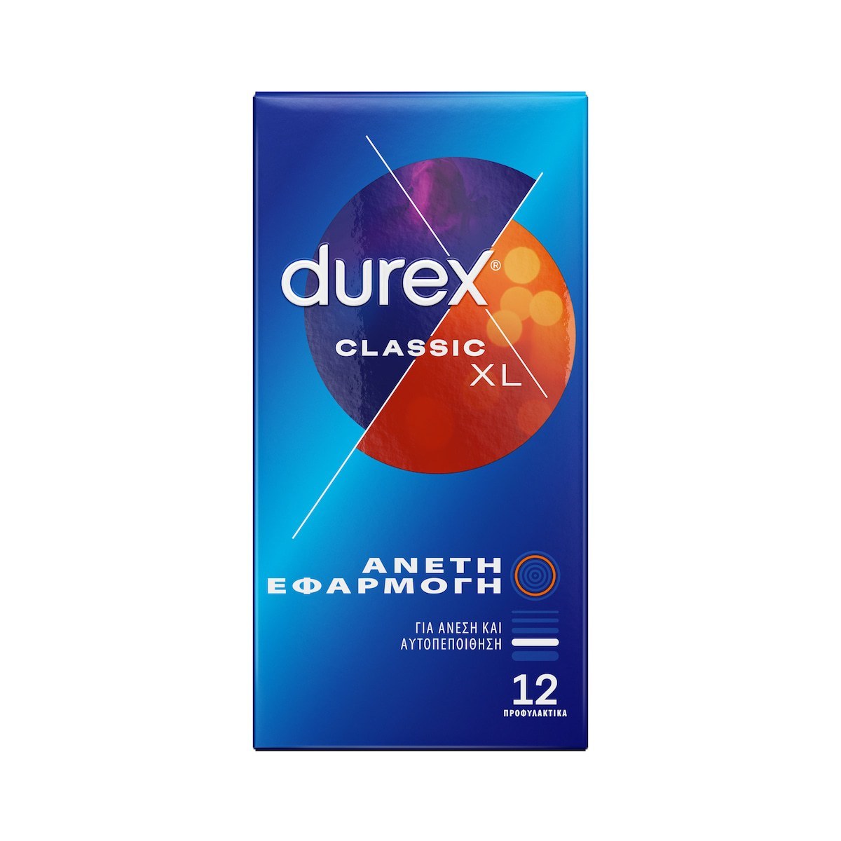 Durex Classic XL 12τμχ - Προφυλακτικά Με Άνετη Εφαρμογή