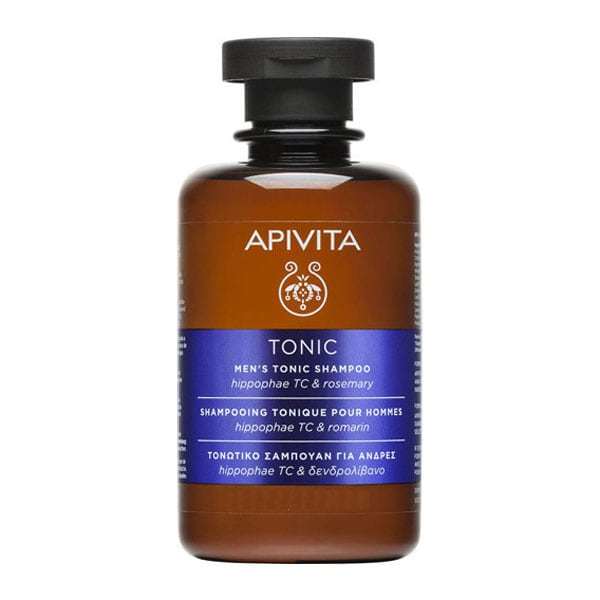 Apivita Mens Tonic Shampoo With Hippophae TC και Rosemary 75ml - Τονωτικό Σαμπουάν Κατά Της Τριχόπτωσης Για Άνδρες