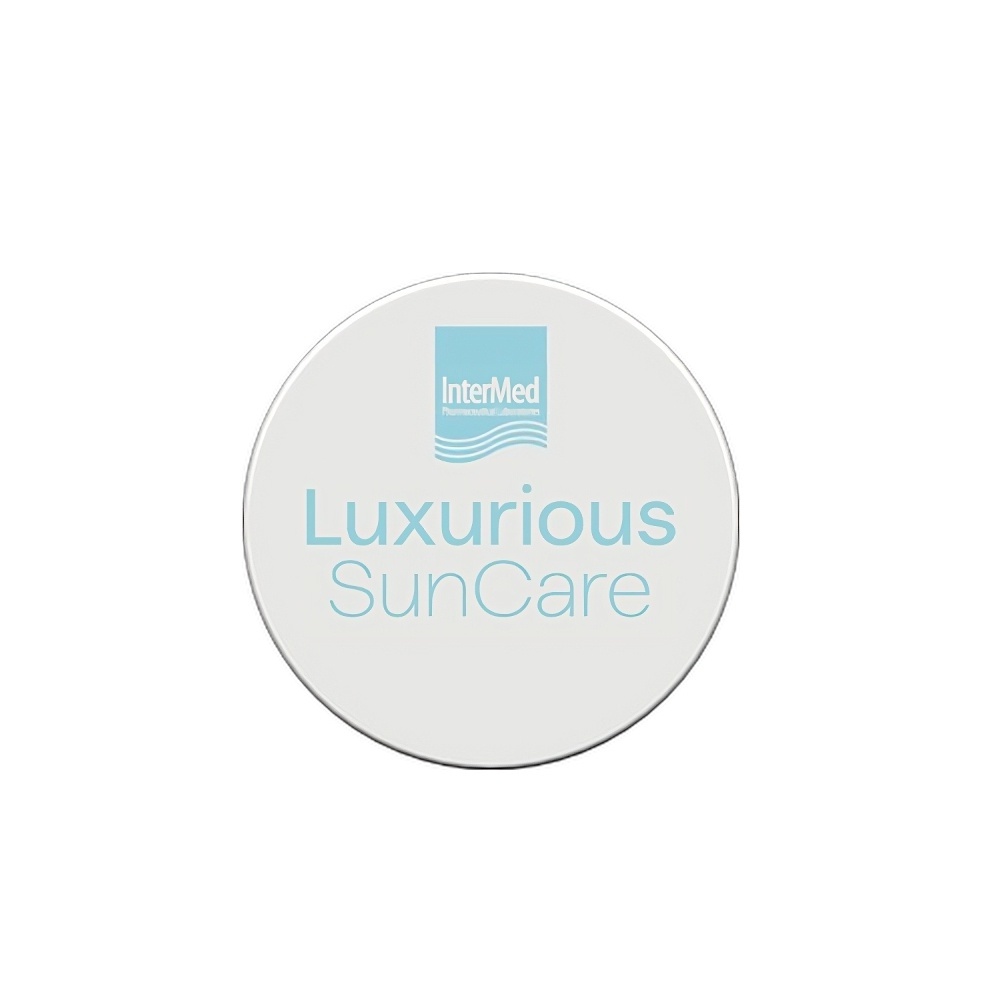 Intermed Luxurious Suncare Silk Cover BB Compact Light SPF50+ 12gr - Αντηλιακή Πούδρα Προσώπου Με Χρώμα