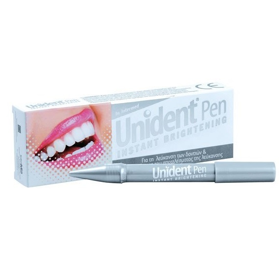 Intermed Unident Pen 1τμχ - Στυλό Λεύκανσης και Διατήρησης Του Αποτελέσματος Της Λεύκανσης