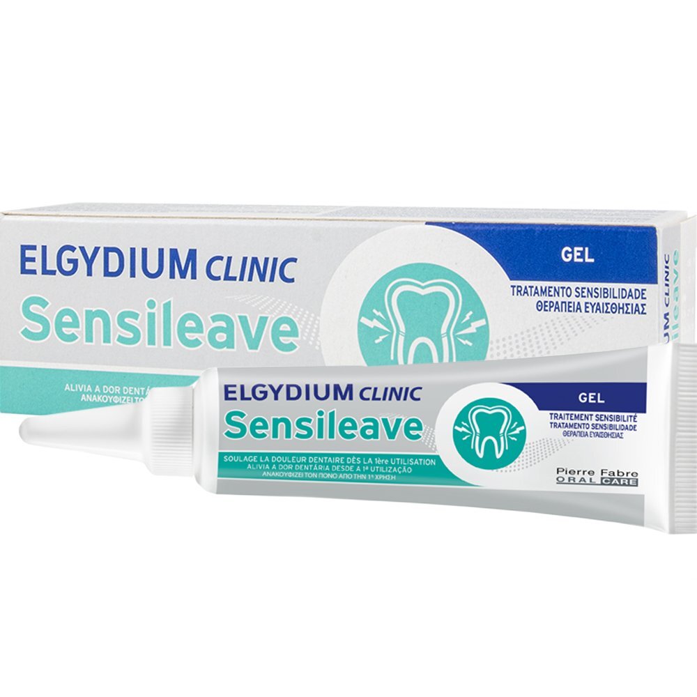 Elgydium Clinic Sensileave Gel 30ml - Προστατευτική Οδοντική Γέλη Για Την Οδοντική Υπερευαισθησία