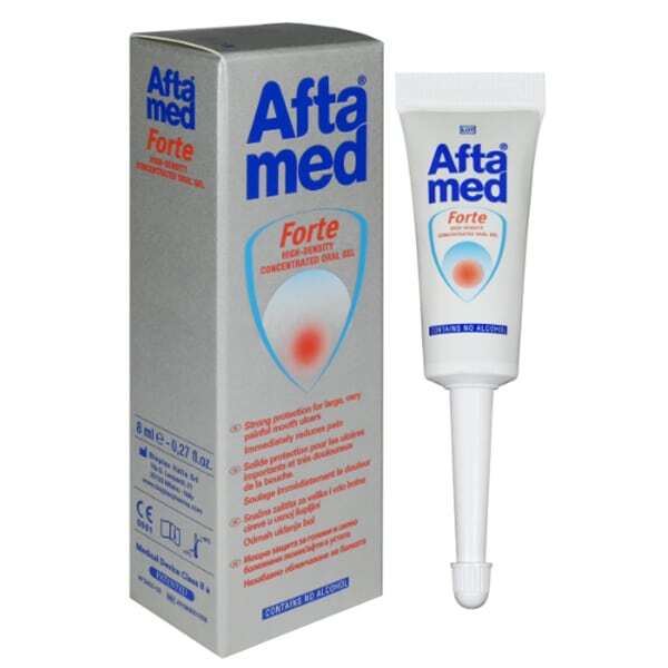 Aftamed Forte 8ml - Στοματική Γέλη Ανακούφισης Από Έλκη Στόματος