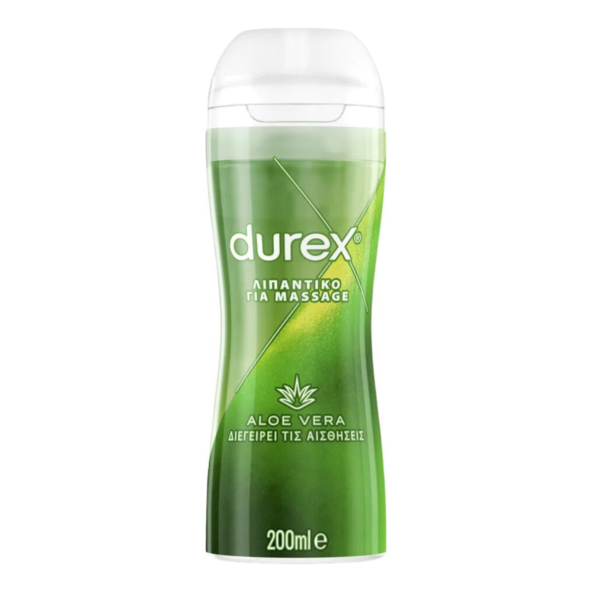 Durex Play Massage 2in1 Aloe Vera 200ml - Τζελ Για Μασάζ και Λιπαντικό Με Αλόη