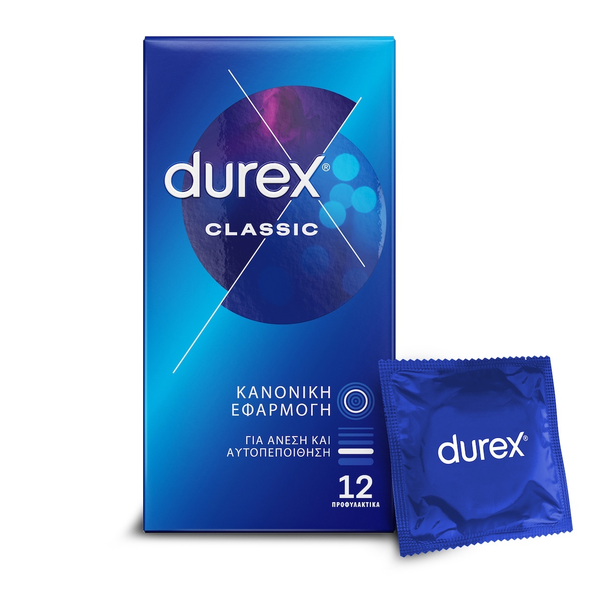 Durex Classic 12τμχ - Κλασικά Προφυλακτικά Με Ήπια Λίπανση