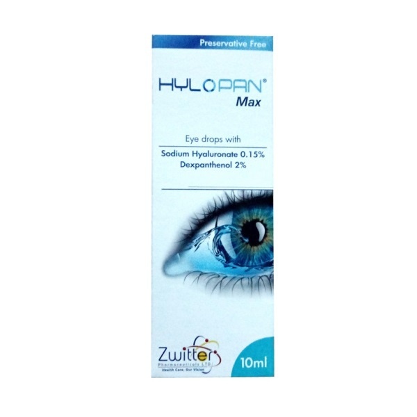 Hylopan Max Eye Drops 10ml - Oφθαλμικές Σταγόνες